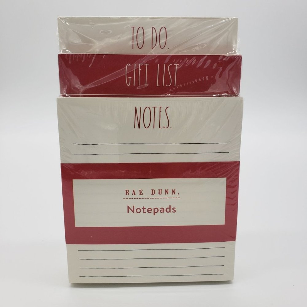 Rae dunn notepads‎